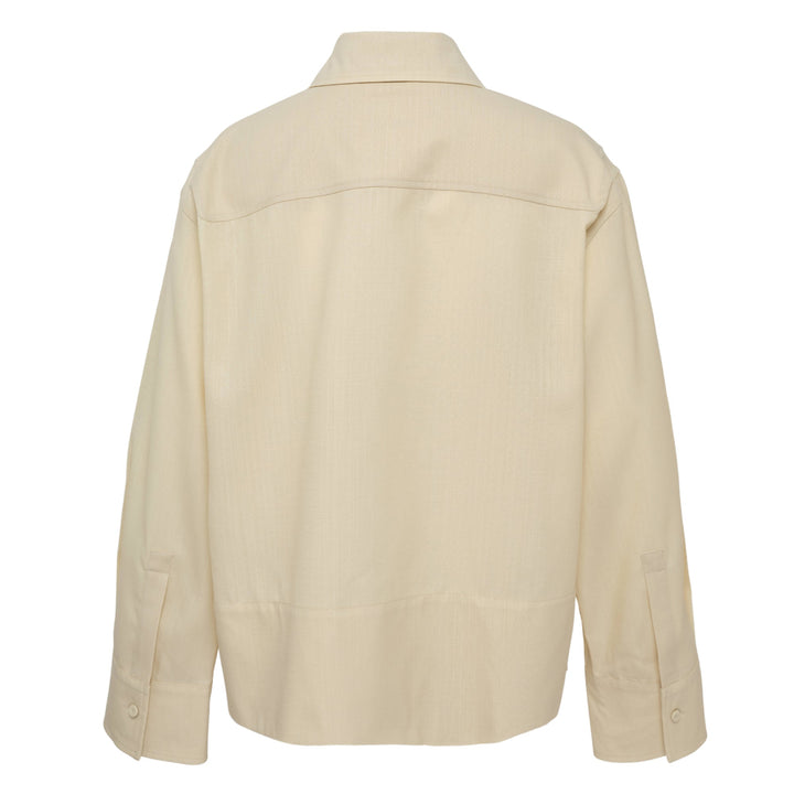 Fine Wool Ripstop Shirt