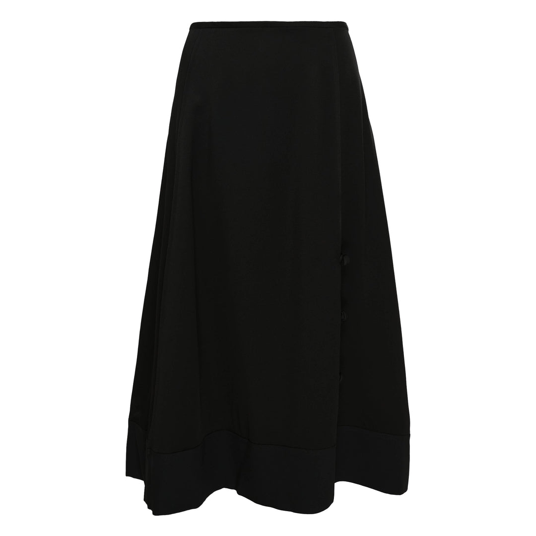 Fine Wool Ripstop Skirt