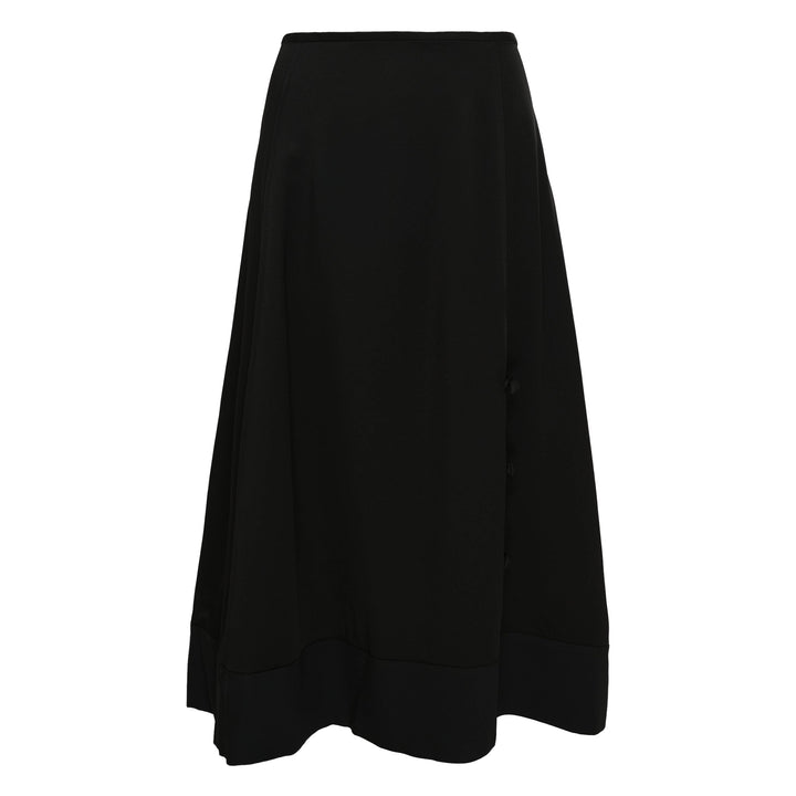 Fine Wool Ripstop Skirt
