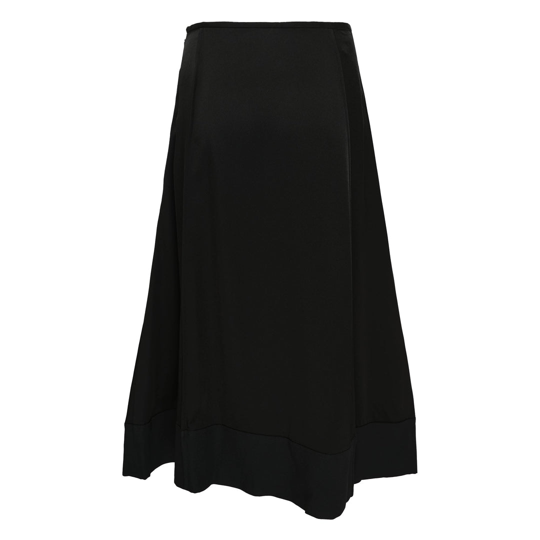 Fine Wool Ripstop Skirt