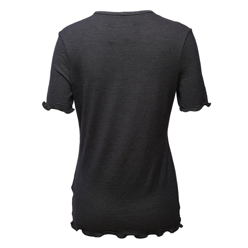 Jil Sander Embroidered Stretch Silk Linen Top - view 2