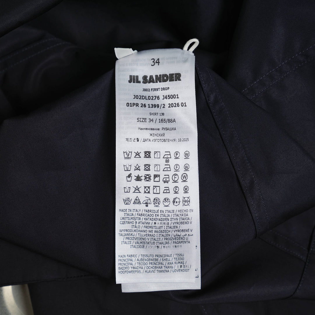 Organic Cotton Poplin Shirt
