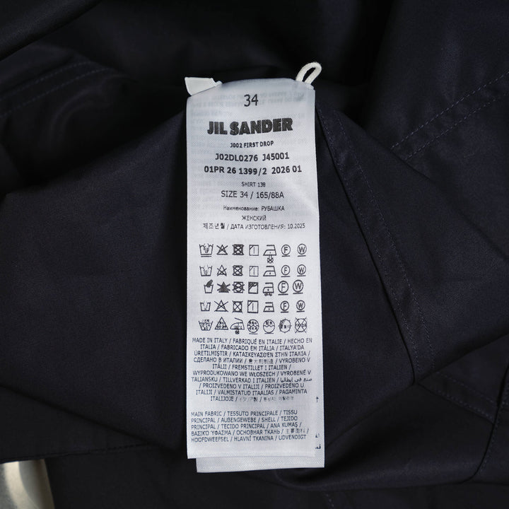Organic Cotton Poplin Shirt