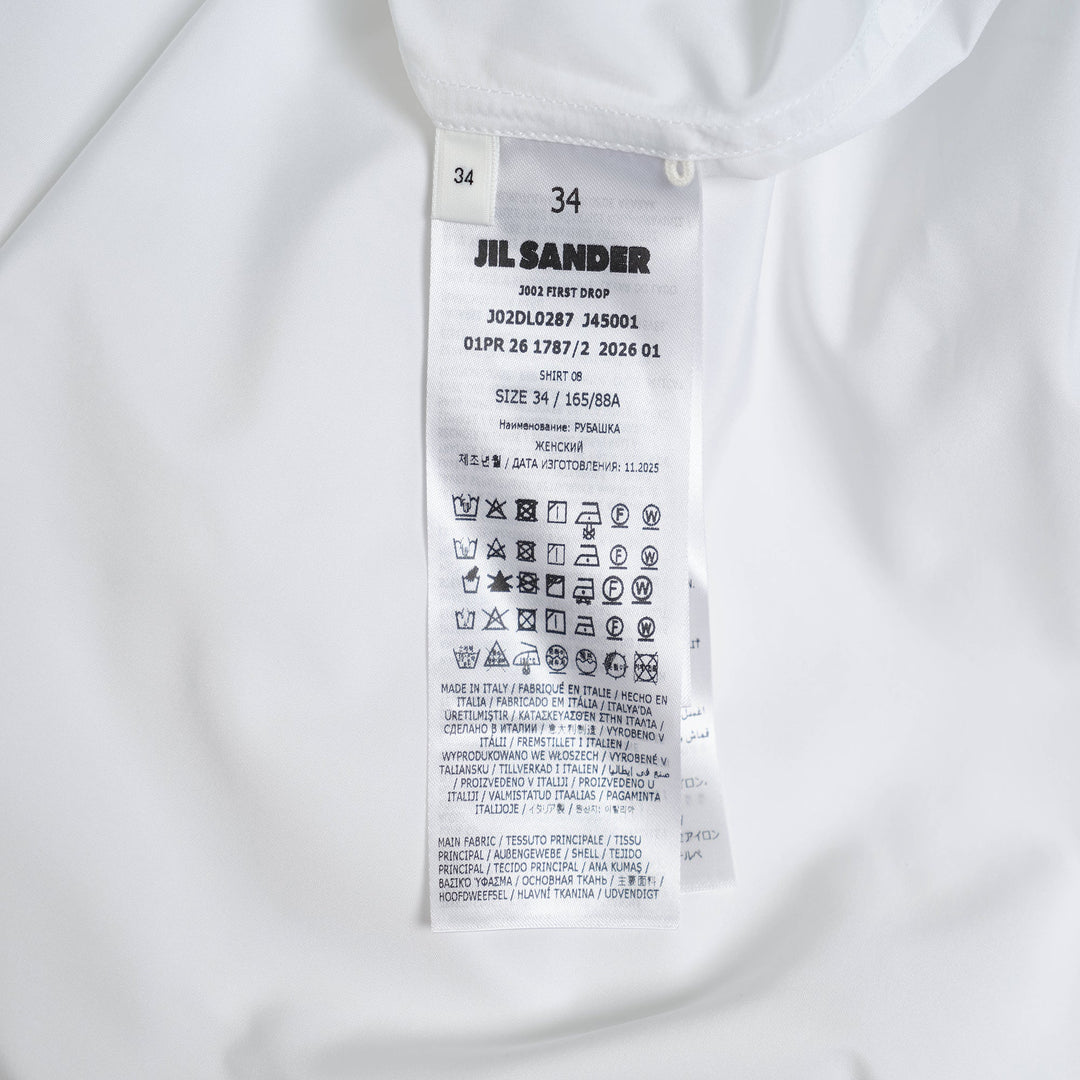 Organic Cotton Poplin Shirt
