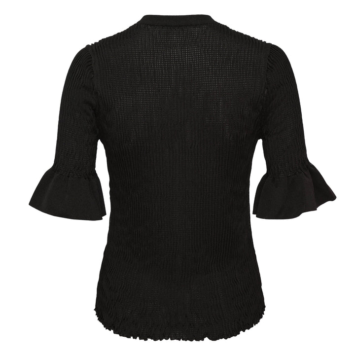 Short Sleeve Superfine Knit Top