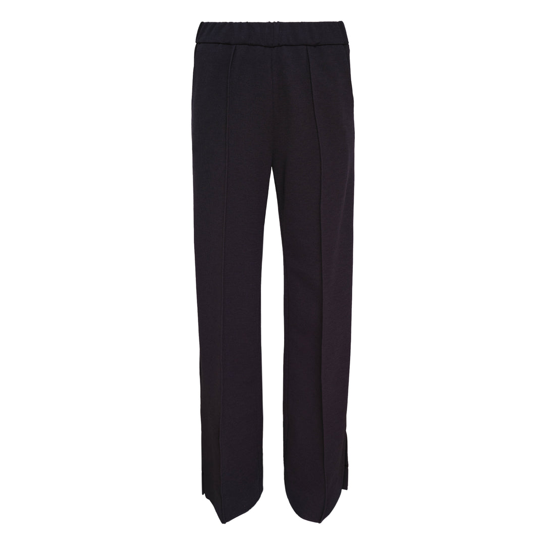 Technical Compact Cotton Trousers