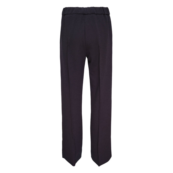 Technical Compact Cotton Trousers