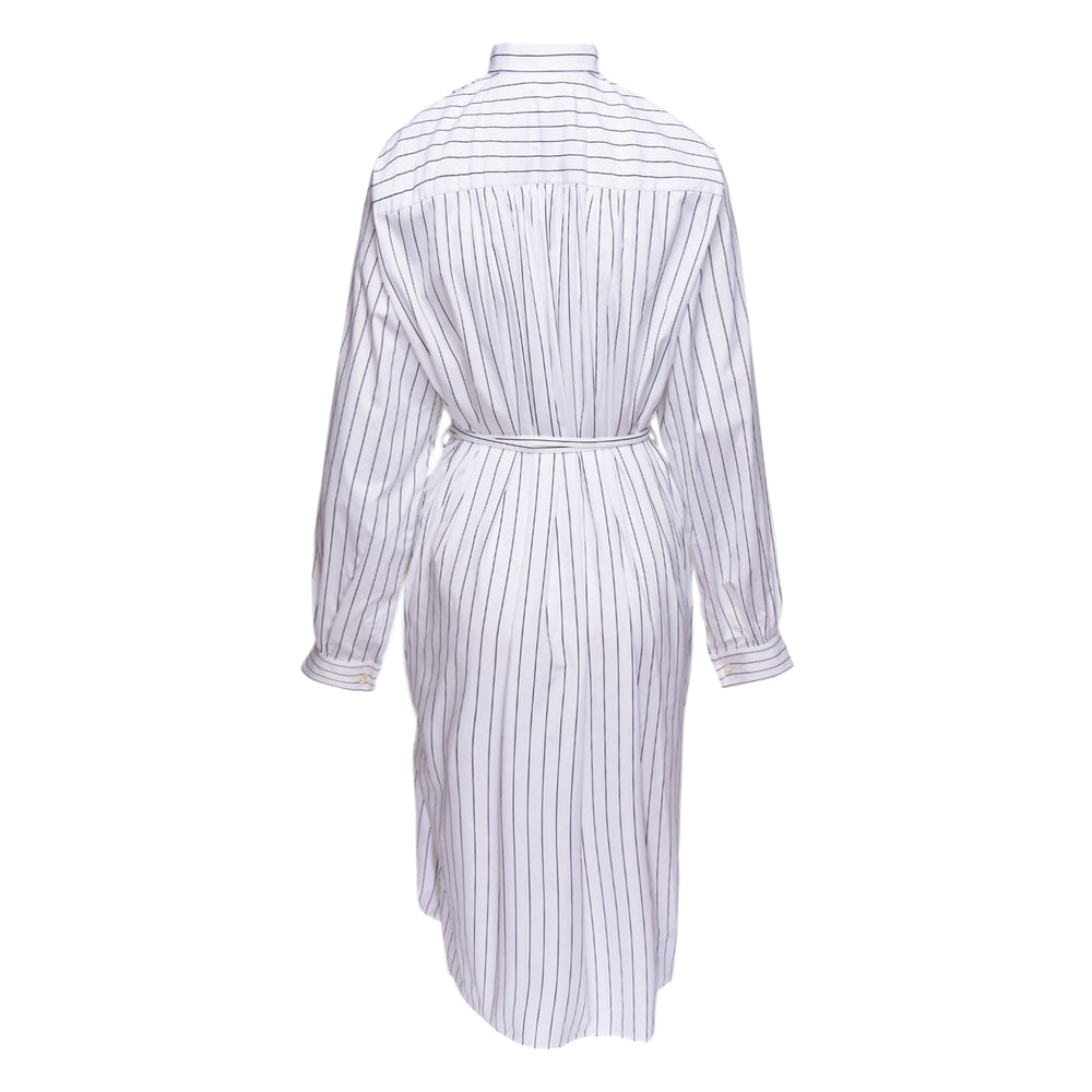 Jil Sander Pinstripe Light Cotton Dress - view 2