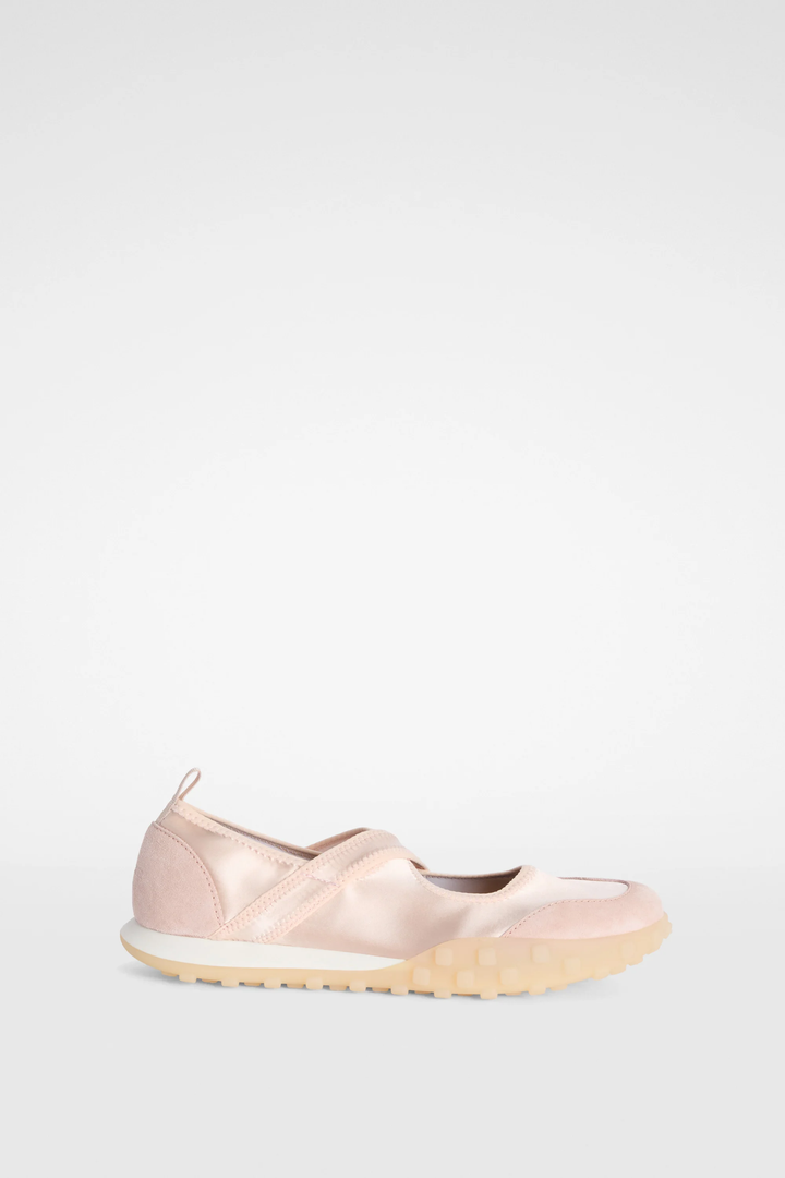 Sneaker Satin Stretch Suede