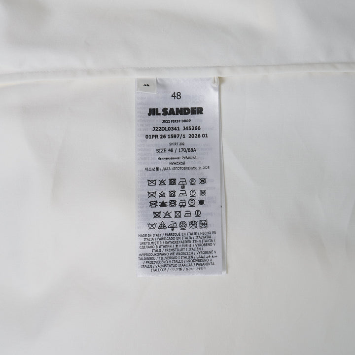 Cotton And Silk Poplin Shirt