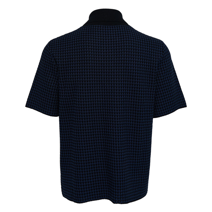 Cotton Check Polo Shirt