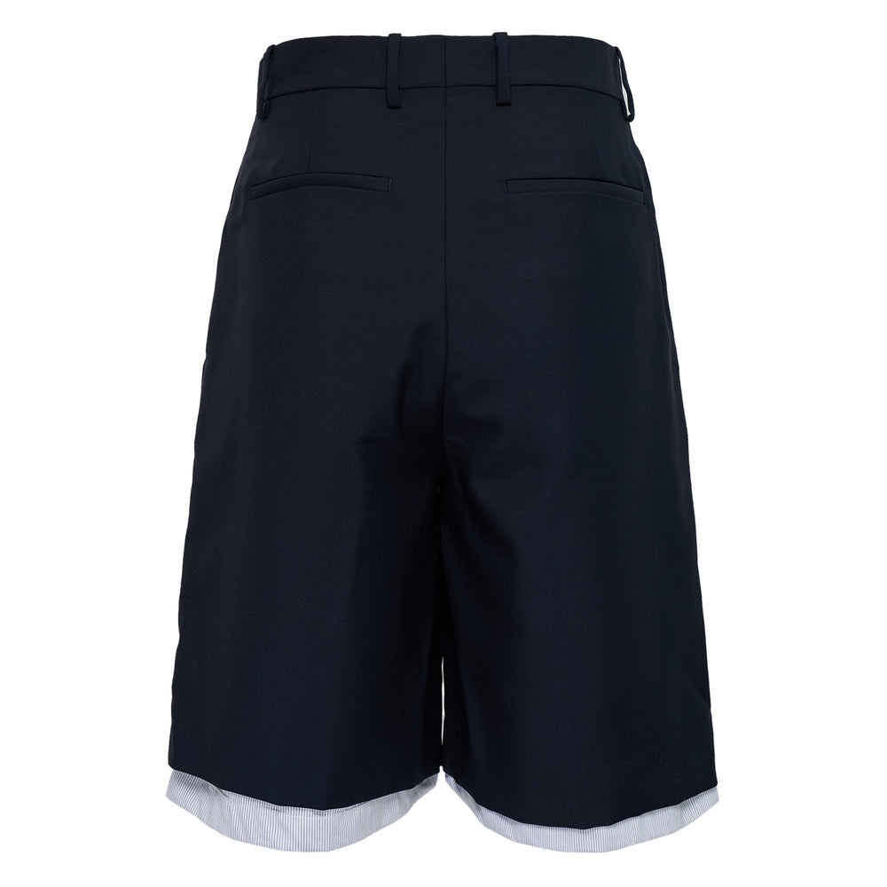 Jil Sander Wool Mohair Shorts - view 2