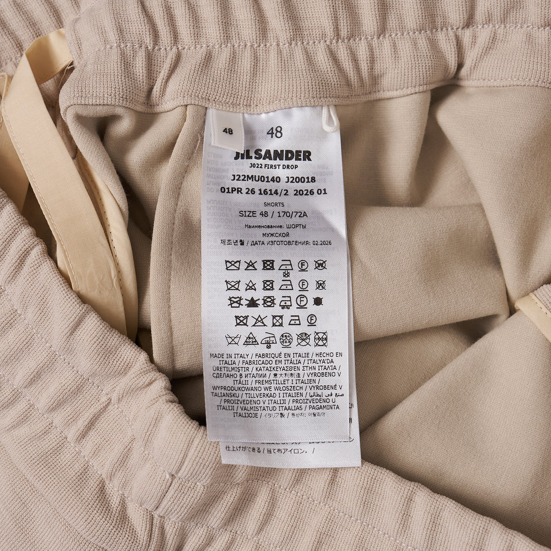Technical Compact Cotton Shorts