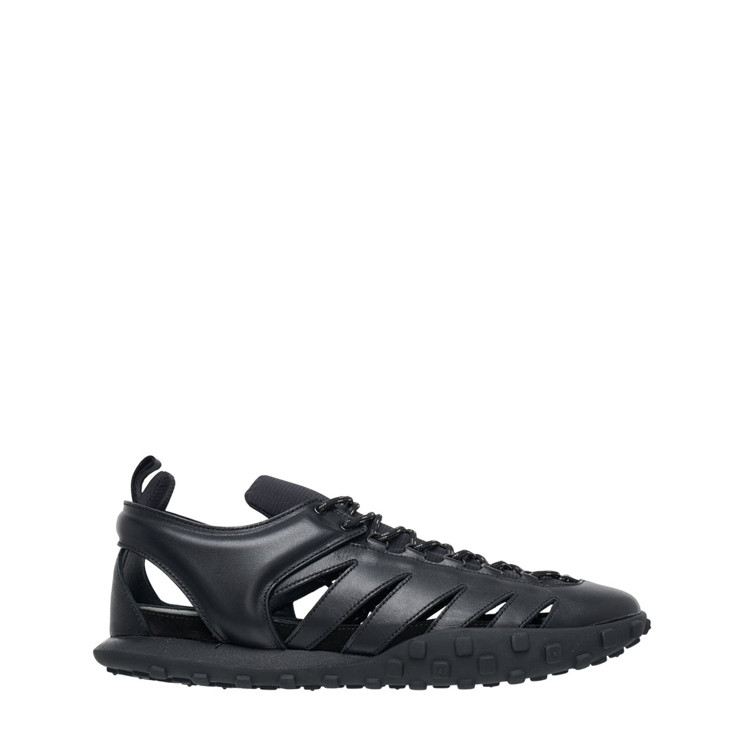 Sneaker Oily Calf Ripstop
