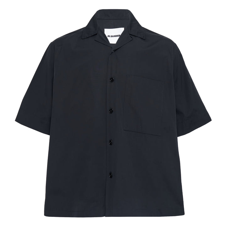 Glass Finished Poplin Shirt