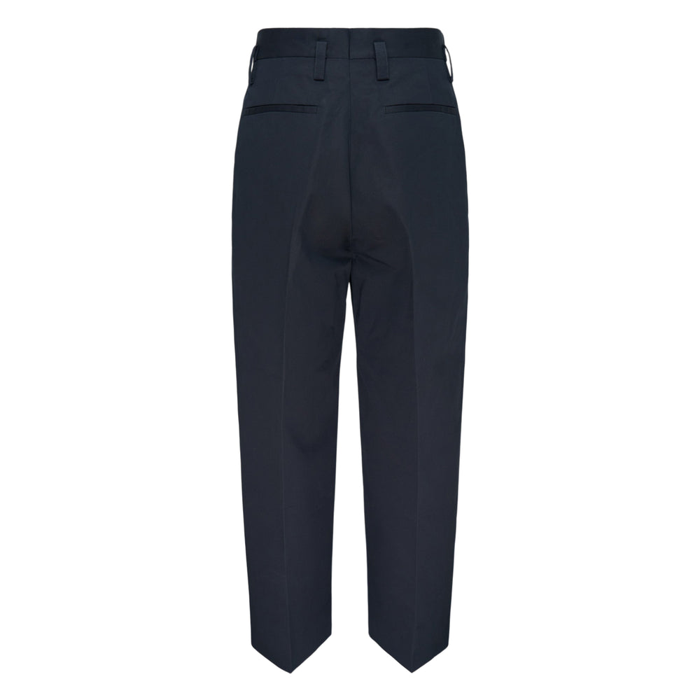 Jil Sander Cotton Trousers – Available at Club 21, Official Retailer in Singapore, Malaysia & Thailand with Global Shipping Online