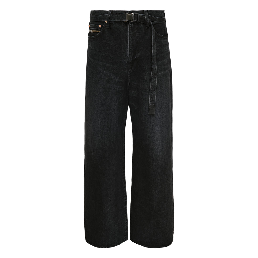 sacai Wide Denim Pants – Available at Club 21, Official Retailer in Singapore, Malaysia & Thailand with Global Shipping Online