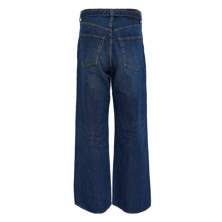 Wide Denim Pants