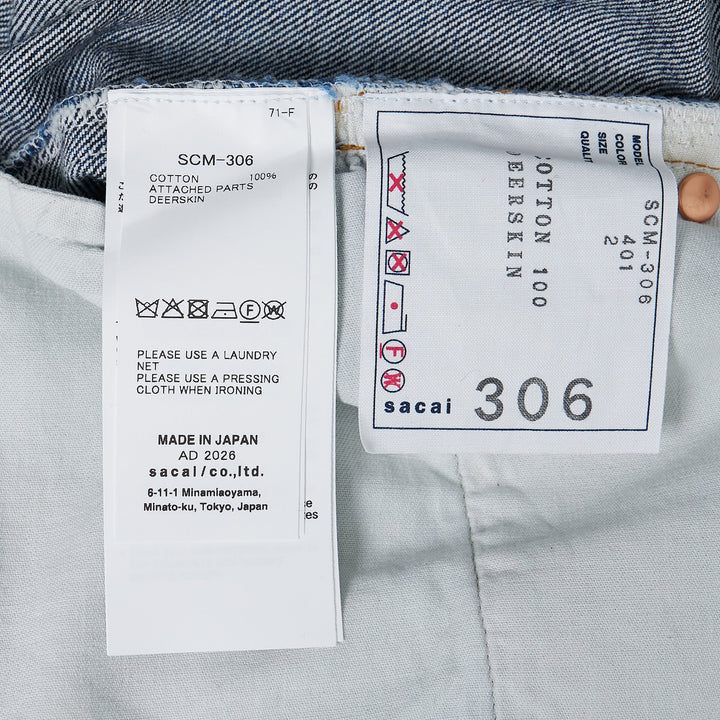 Wide Denim Pants