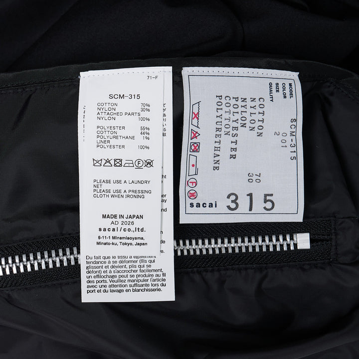 Cotton Nylon Oxford Jacket