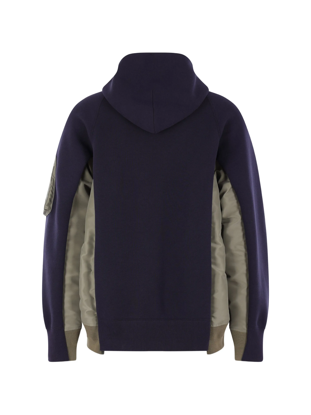 Sponge Sweat x Nylon Twill Hoodie