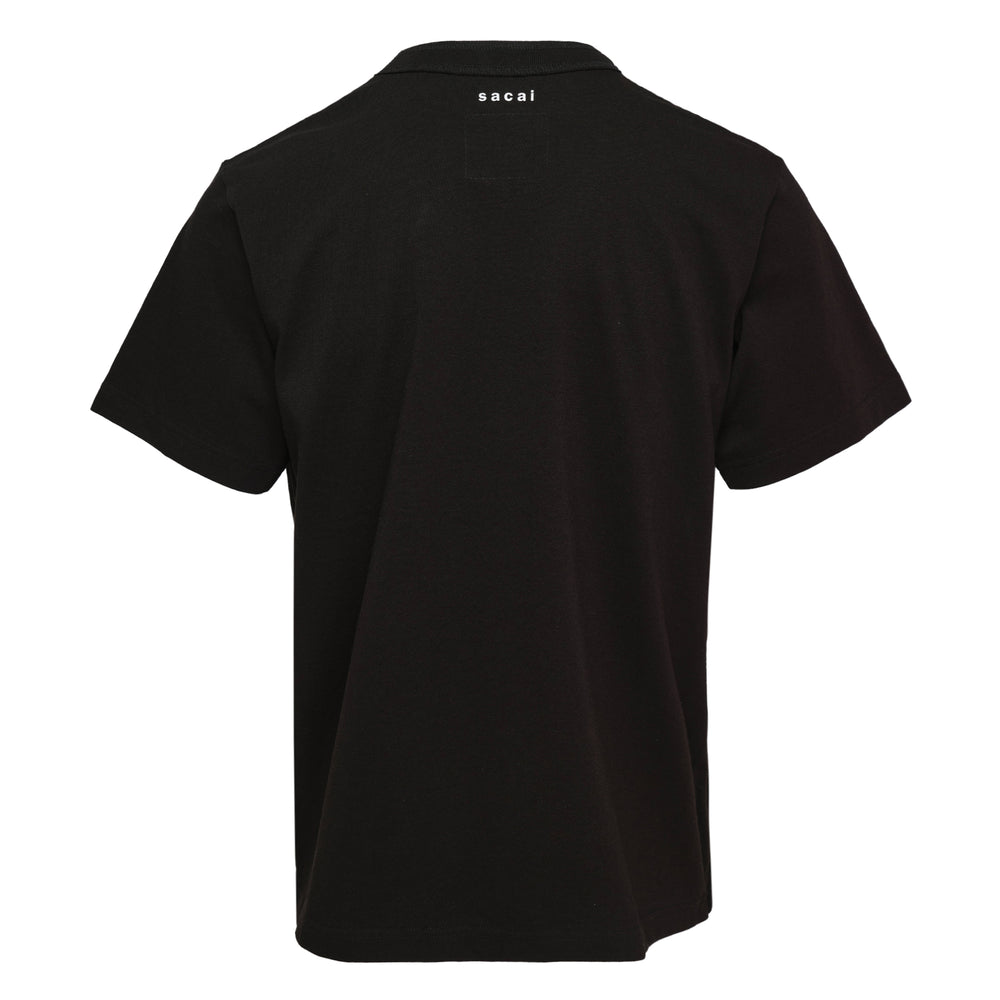 sacai Side Zip Cotton T-Shirt – Available at Club 21, Official Retailer in Singapore, Malaysia & Thailand with Global Shipping Online