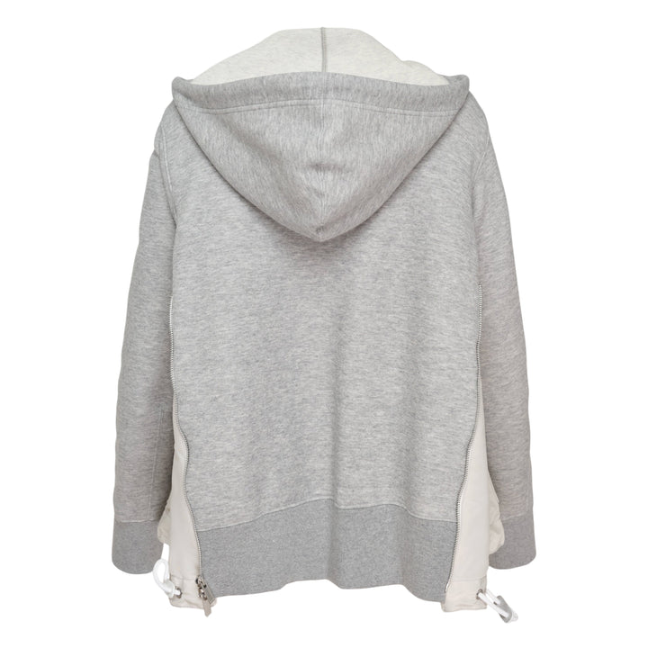 Sponge Sweat Nylon Twill Hoodie