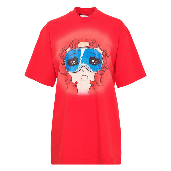 White Goggles Girl T-Shirt