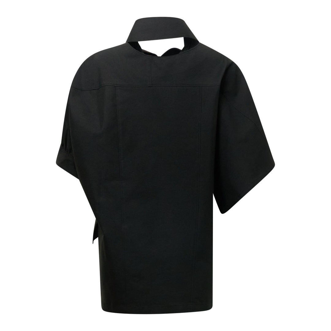 Black Signature Asymmetric Blouse