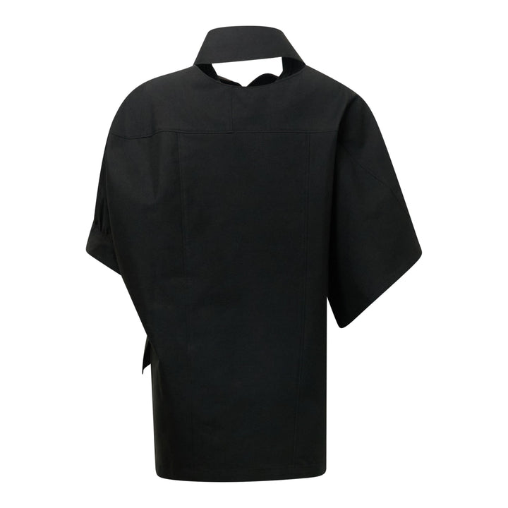 Black Signature Asymmetric Blouse