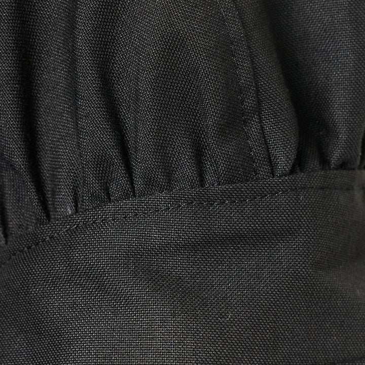 Black Signature Asymmetric Blouse