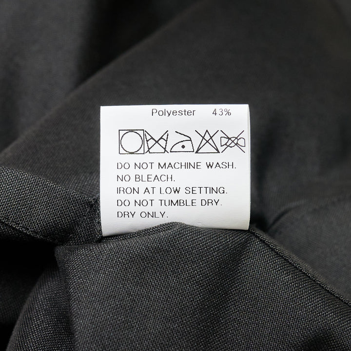 Black Signature Asymmetric Blouse