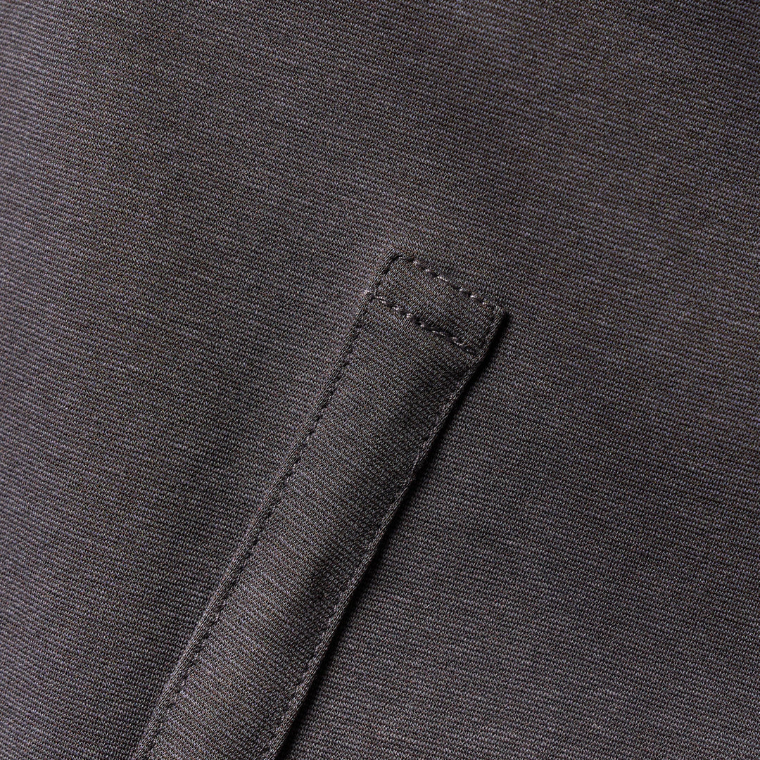 Gray Ponte Drawstring Detail T-Shirt
