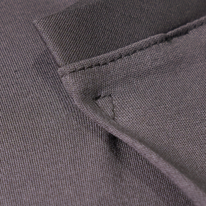 Gray Ponte Front T-Shirt