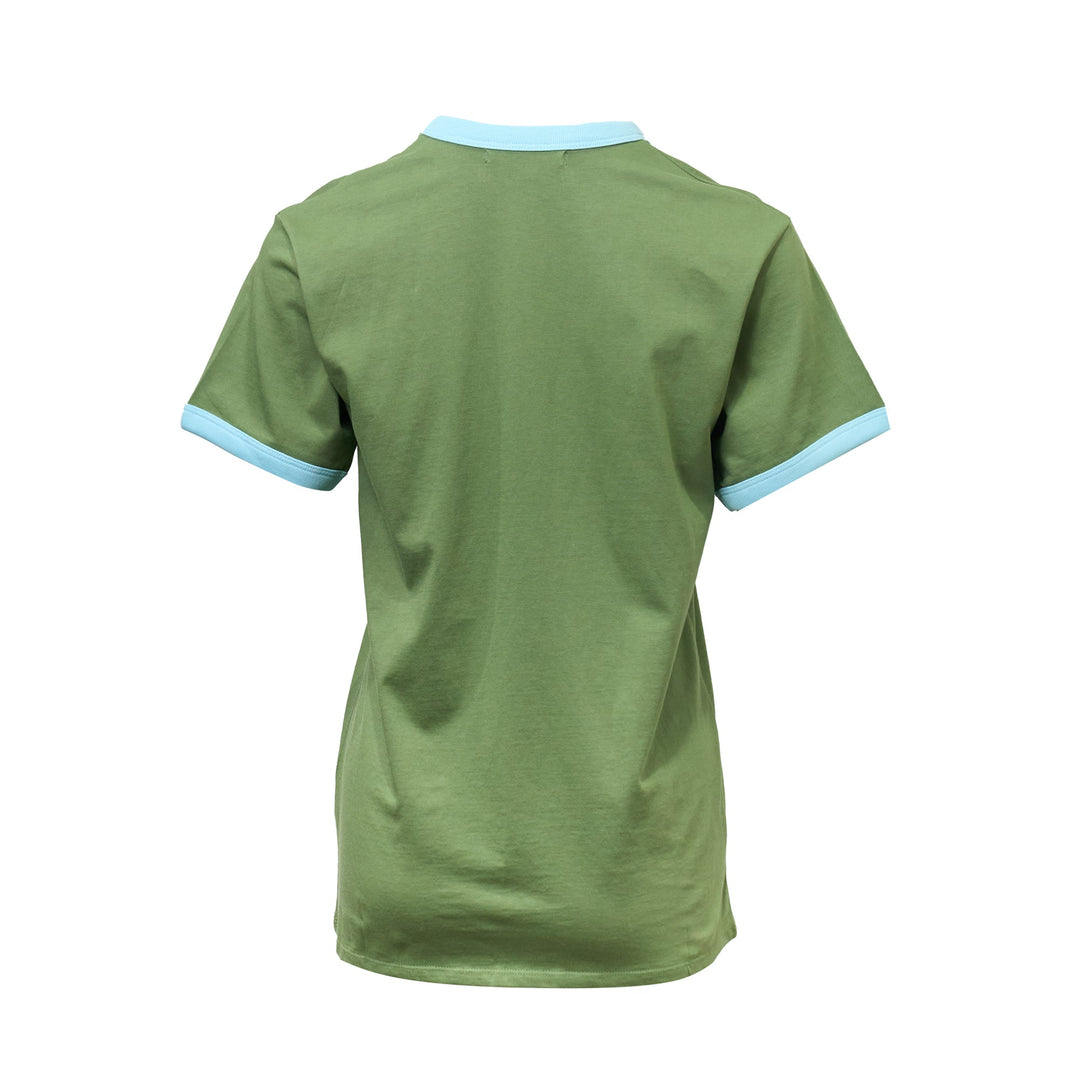 Slim Ringer Tshirt Flower