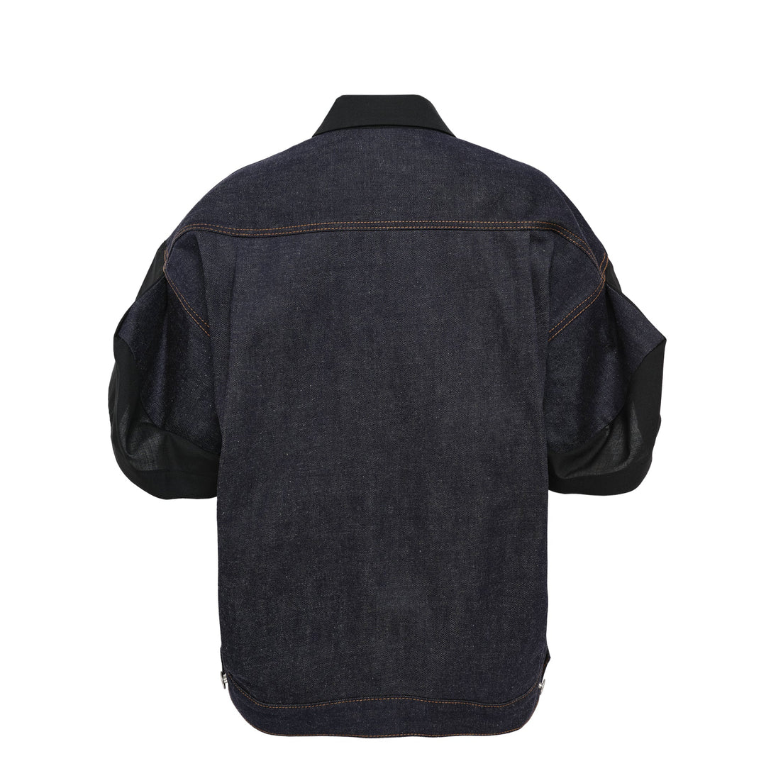 Suiting x Denim Shirt