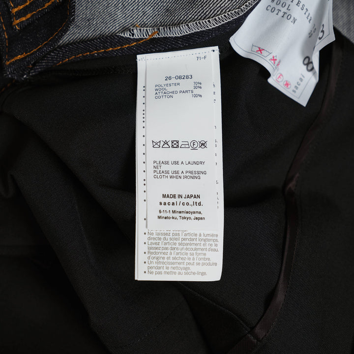 Suiting x Denim Shirt