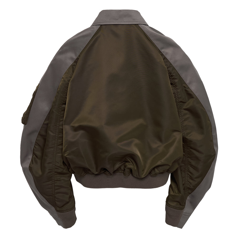 sacai Cotton Chino x Nylon Twill Blouson - view 2