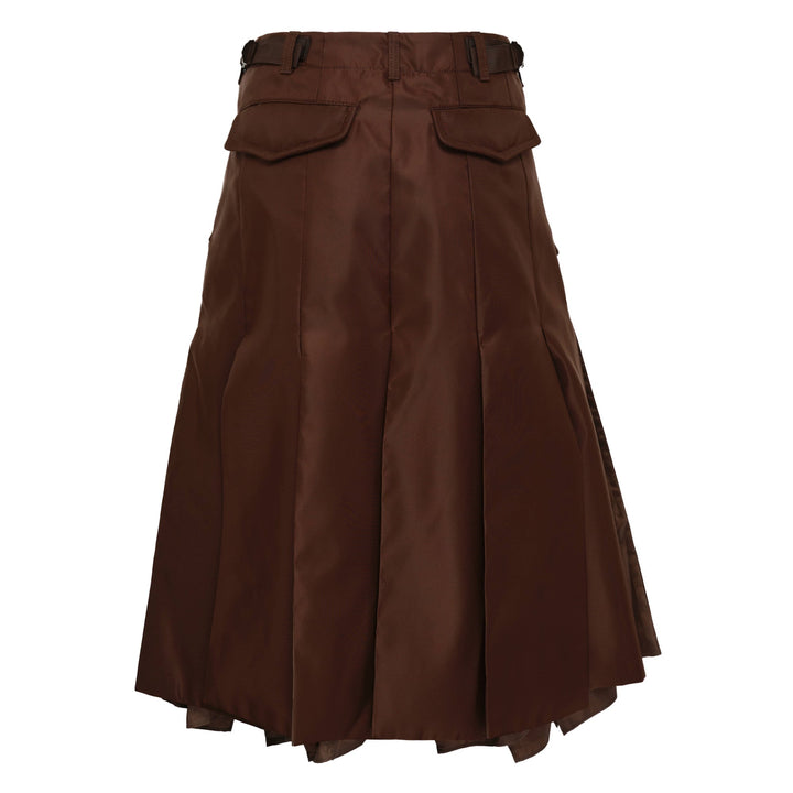 Nylon Twill Skirt