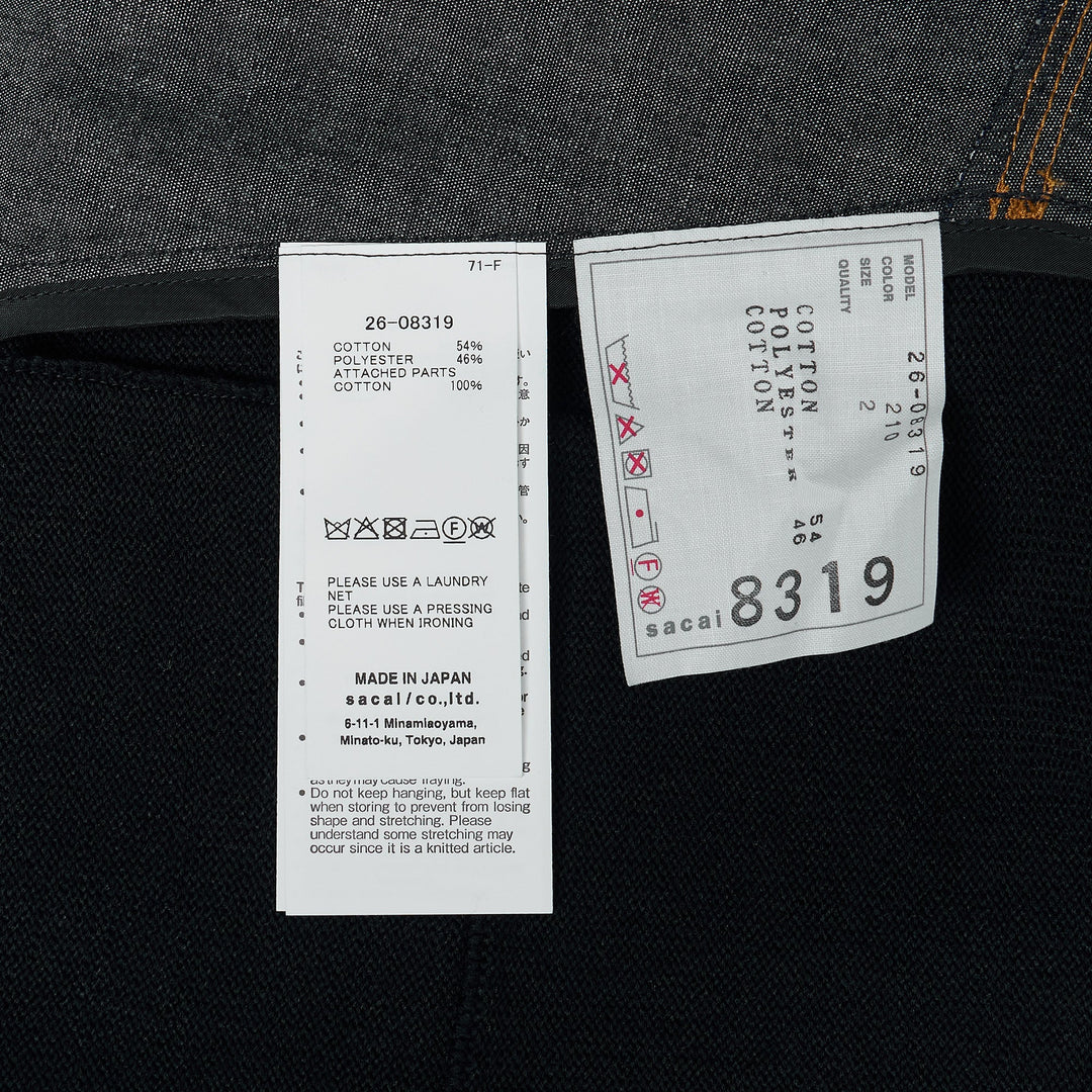 Light Weight Denim x Cotton Tee