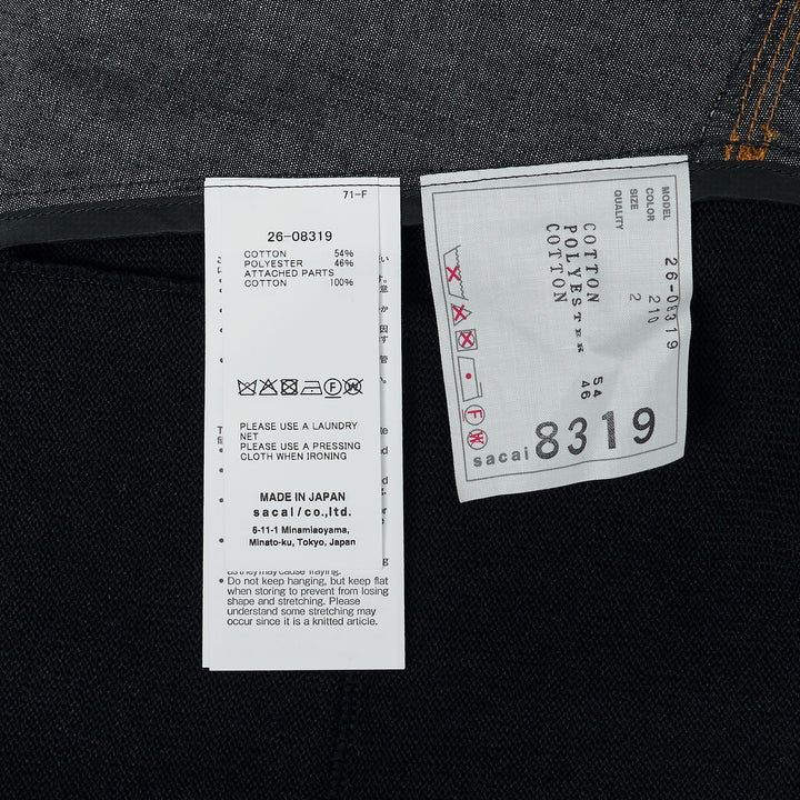 Light Weight Denim x Cotton Tee