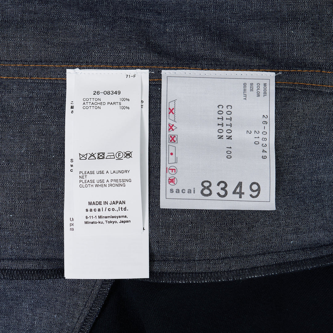 Light Weight Denim x Cotton Jersey