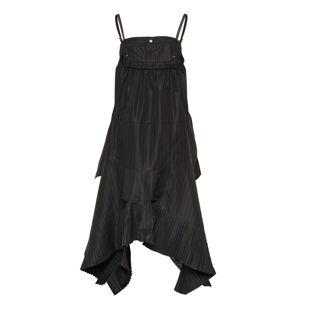 sacai Chalk Stripe Dress – Available at Club 21, Official Retailer in Singapore, Malaysia & Thailand with Global Shipping Online