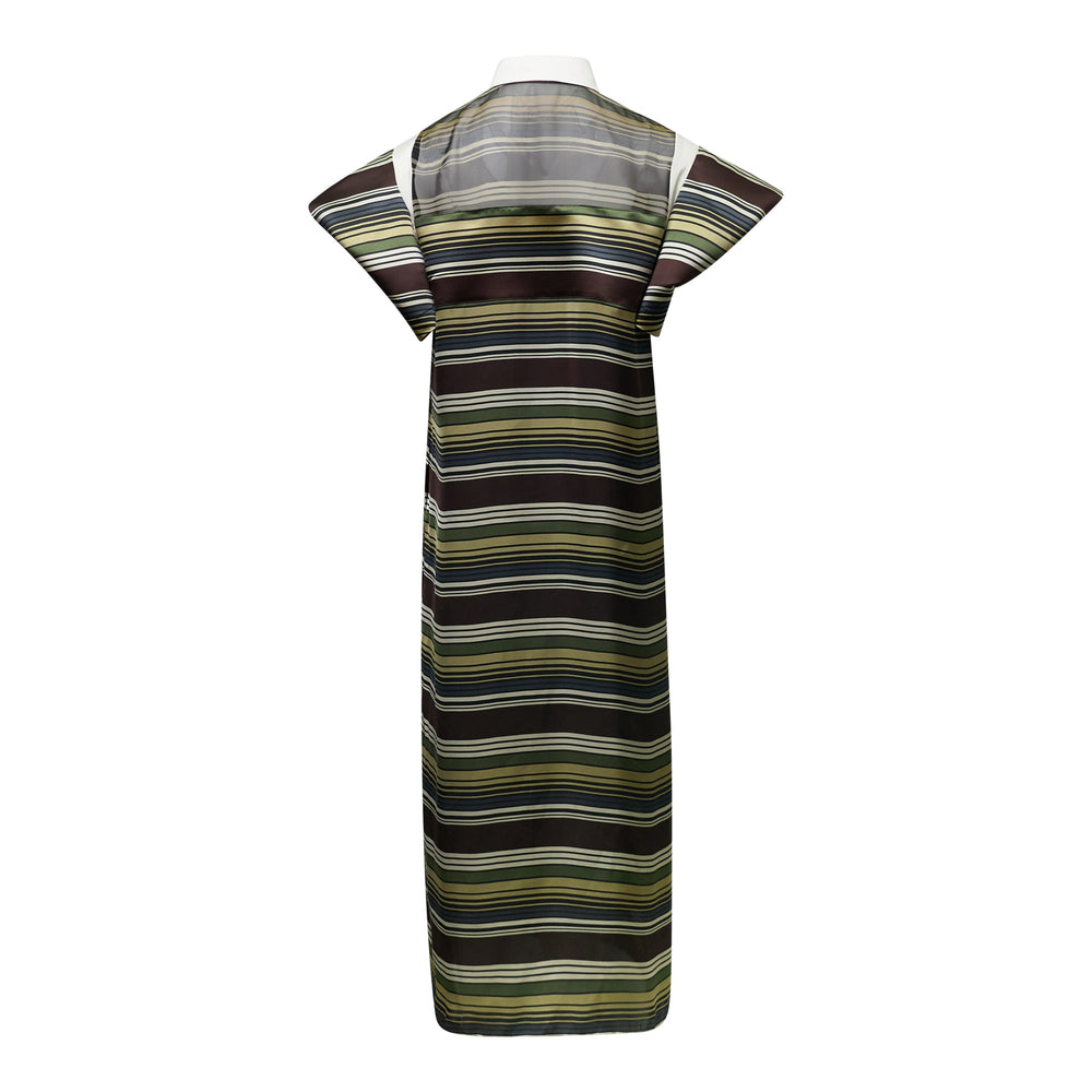 sacai Horizontal Stripe Dress - view 2