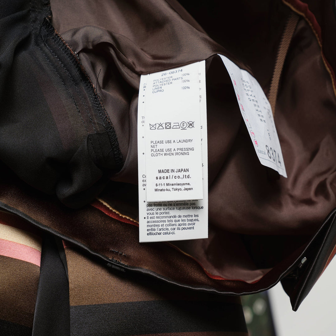 Horizontal Stripe Skirt