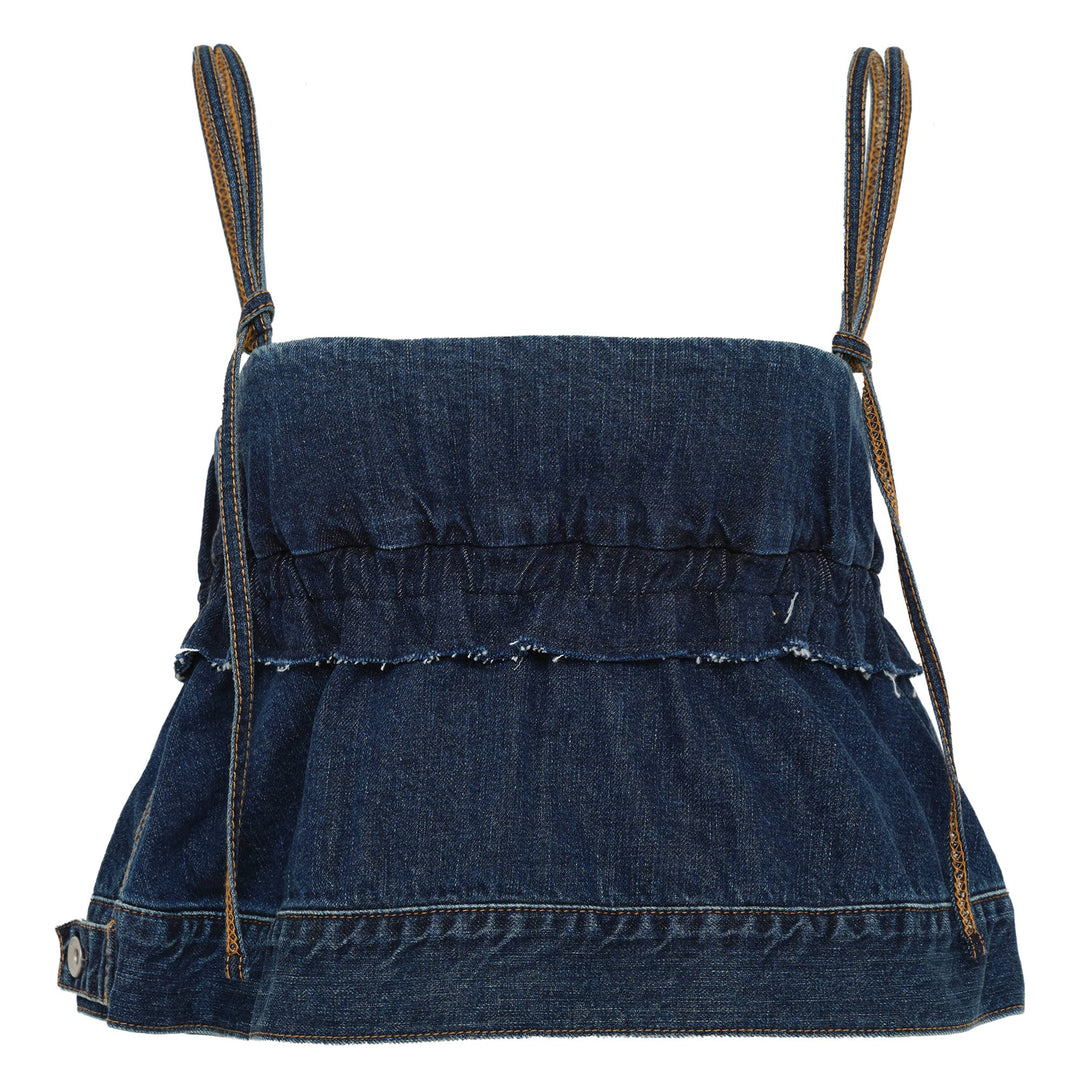 Denim Pullover