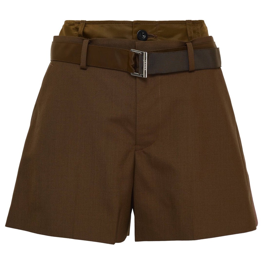 Suiting x Nylon Twill Shorts