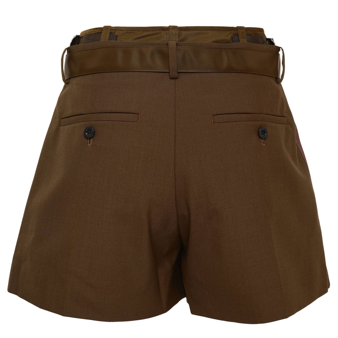 Suiting x Nylon Twill Shorts