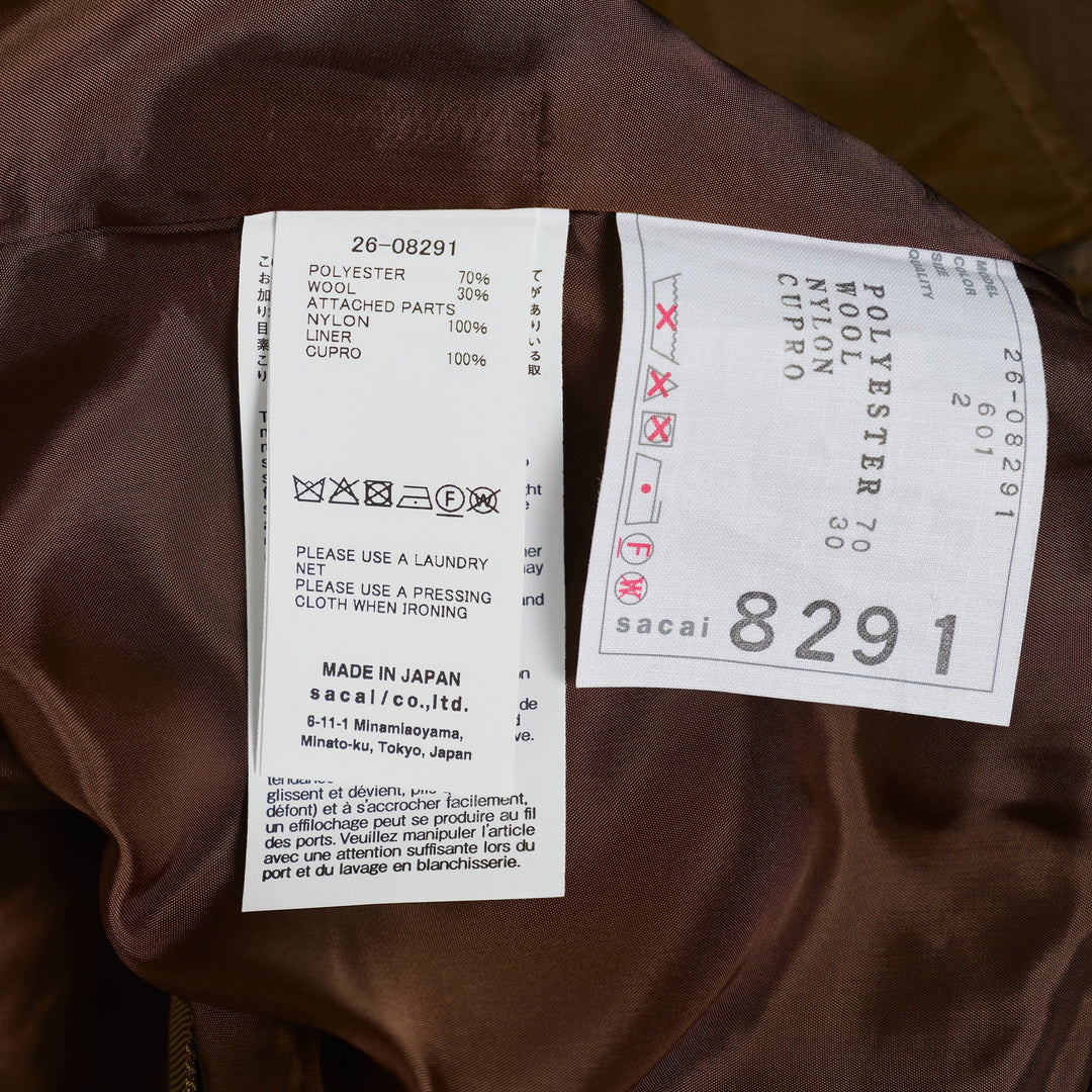 Suiting x Nylon Twill Shorts