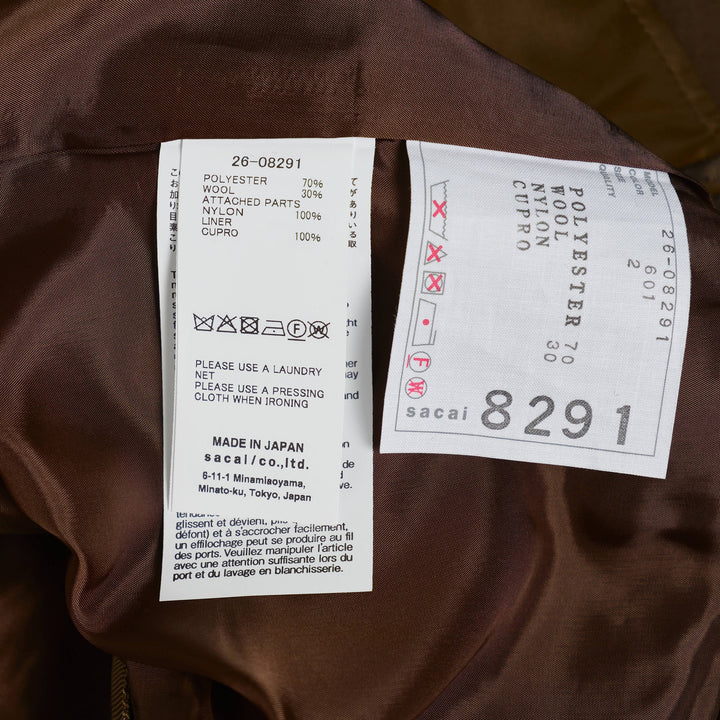 Suiting x Nylon Twill Shorts